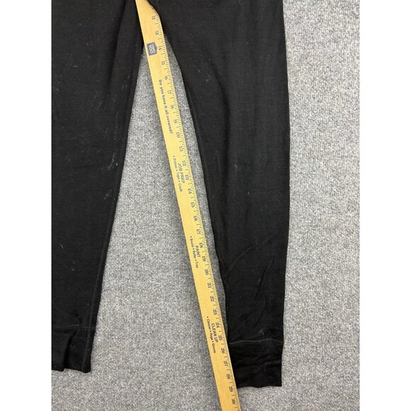 Meriwool Pants Women Medium Black 100% Merino Wool Base Layer Thermal Long Johns - Picture 9 of 13